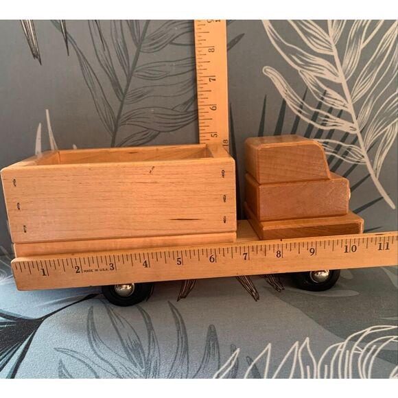 3 Vtg Community Rifton N.Y. Maple Wood Dump Fuel Truck SET - Picture 6 of 9